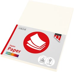 Kopieerpapier Quantore Col-100 A4 80gr roomwit 100 Vel