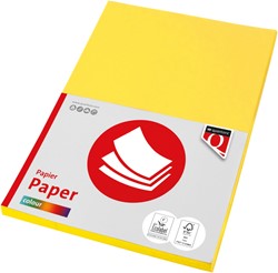 Kopieerpapier Quantore Col-100 A4 80gr geel 100 Vel