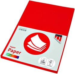 Kopieerpapier Quantore Col-50 A4 160gr felrood 50 Vel