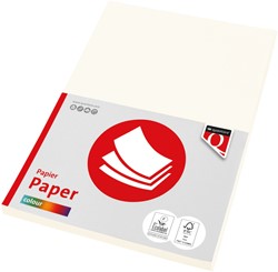 Kopieerpapier Quantore Col-50 A4 160gr roomwit 50 Vel