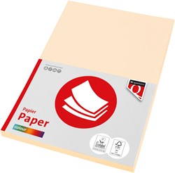 Kopieerpapier Quantore Col-50 A4 160gr creme 50 Vel