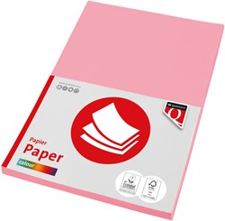 Kopieerpapier Quantore Col-50 A4 160gr roze 50 Vel
