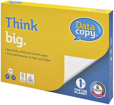 Kopieerpapier Datacopy A3 80gr wit 500 Vel