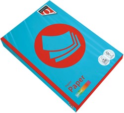 Kopieerpapier Quantore Colour A3 120gr azuurblauw 250 Vel