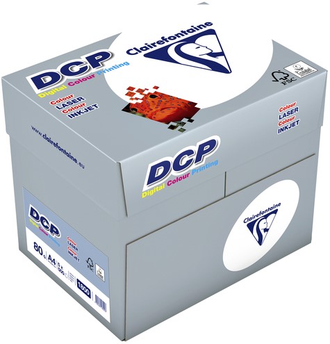 Laserpapier Clairefontaine DCP A4 80gr wit 500 Vel-2