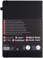 Schetsboek Sakura 80 zwarte vellen 210x297mm zwart 1 Stuk-2