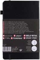 Schetsboek Sakura 80 zwarte vellen 130x210mm zwart 1 Stuk-2