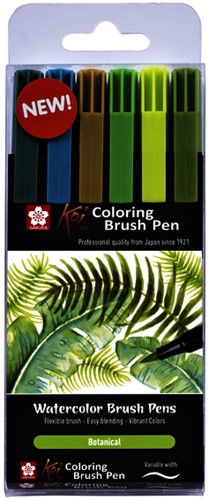 Brushpen Sakura Koi Coloring zwart 1 Stuk-1