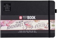 Schetsboek Sakura 80 witte vellen 210x148mm zwart 1 Stuk