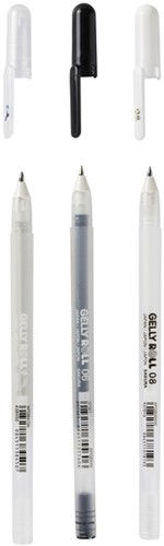 Gelschrijver Sakura Gelly Roll Metallic set à 3 kleuren-7