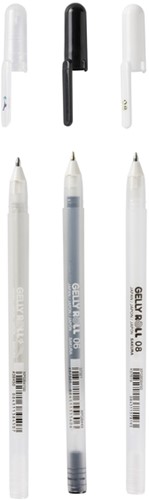 Gelschrijver Sakura Gelly Roll Metallic set à 3 kleuren