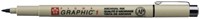 Fineliner Sakura Pigma Graphic 1 1.0mm zwart-11