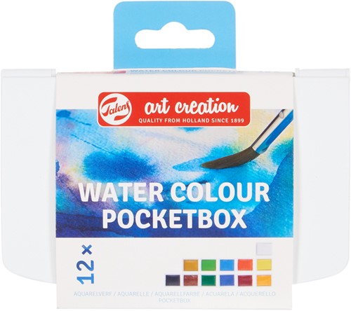 Aquarelverf Talens Art Creation set 12 kleuren 1 Stuk