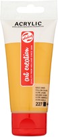 Acrylverf TAC 227 okergeel tube 75ml 75 Milliliter