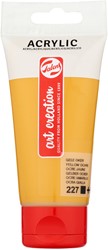 Acrylverf TAC 227 okergeel tube 75ml 75 Milliliter