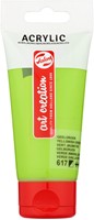Acrylverf TAC 617 geelgroen tube 75ml 75 Milliliter