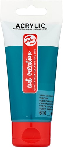 Acrylverf TAC 616 vert émeraude tube 75ml 75 Milliliter