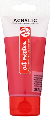 Acrylverf TAC 369 primairmagenta tube 75ml 75 Milliliter