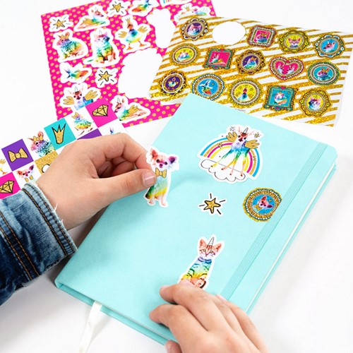 Stickerset Totum Rainbow Pets 1 pak-1