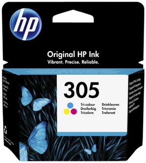 Inktcartridge HP 3YM60AE 305 3 kleuren 1 Stuk