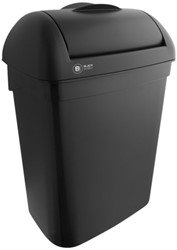 Dameshygiënebak BlackSatino 8 liter zwart 1 Stuk