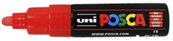 Paintmarker Uni POSCA PC7M B rood 1 Stuk