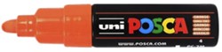 Paintmarker Uni POSCA PC7M B donkeroranje 1 Stuk