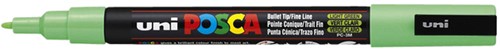 Paintmarker Uni POSCA PC3M fijn lichtgroen