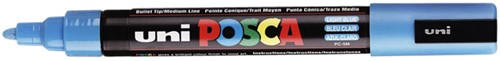 Paintmarker Uni POSCA PC5M M lichtblauw 1 Stuk