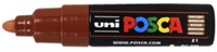 Paintmarker Uni POSCA PC7M B bruin 1 Stuk