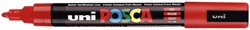Paintmarker Uni POSCA PC5M M rood 1 Stuk