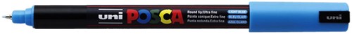 Paintmarker Uni POSCA PC1MR EF lichtblauw 1 Stuk