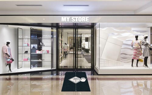 Deurmat afstand houden 90x150cm 1 Doos-2