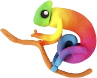 Boetseerklei Jovi 15gr neon kleuren 6 Stuk-1