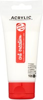 Acrylverf TAC 105 titaanwit tube 75ml 75 Milliliter