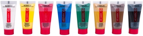 Acrylverf TAC 409 omber gebrand tube 75ml 75 Milliliter-3