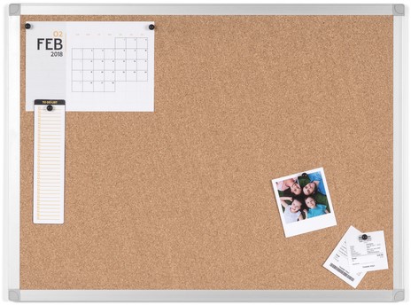 PrikBord Quantore 90x60cm kurk 1 Stuk-3