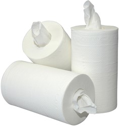 Poetspapier Cleaninq M1 12x158 vel wit 12 Rol