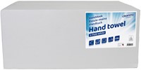 Handdoek Cleaninq 2laags 240x210mm 20x160vel wit 20 pak