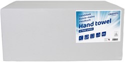 Handdoek Cleaninq 2laags 240x210mm 20x160vel wit 20 pak