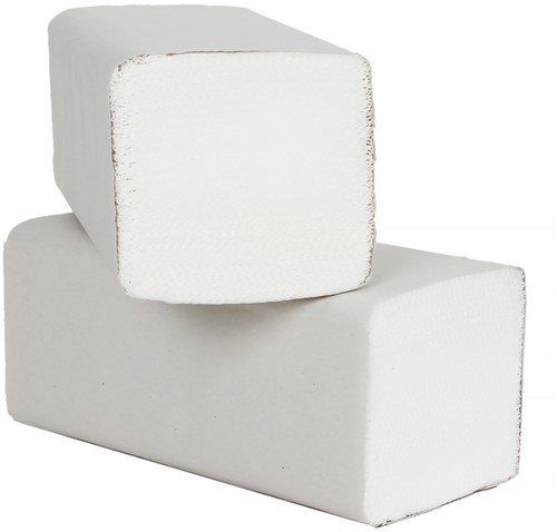 Handdoek Cleaninq H3 240x210mm 20x160 vel wit 20 pak-3