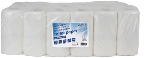 Toiletpapier Cleaninq T4 48x200 vel wit 48 Rol