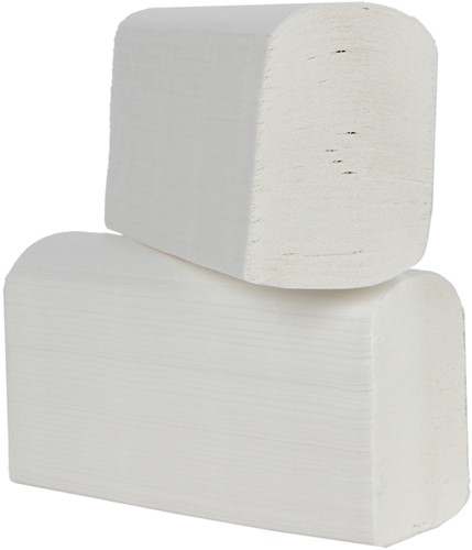 Handdoek Cleaninq H2 206x240mm 25x150 vel wit 25 pak-3