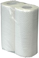 Keukenrol Cleaninq 2laags 50 vel wit 32 Rol-2