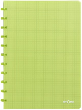 Schrift Atoma A4 ruit 5x5mm 144blz 90gr PP tr ass 1 Stuk-2