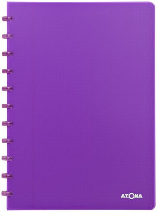 Schrift Atoma A4 ruit 5x5mm 144blz 90gr PP tr ass 1 Stuk-1