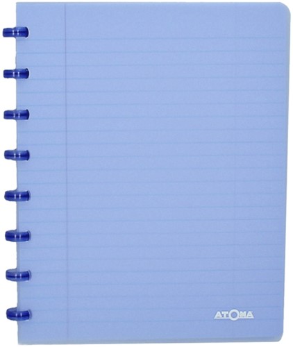 Schrift Atoma A5 blanco 144blz 90gr PP transp ass 1 Stuk-3
