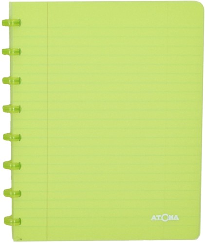 Schrift Atoma A5 rt 5mm 144blz 90gr PP transp ass 1 Stuk-2