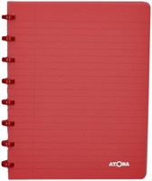 Schrift Atoma A5 rt 5mm 144blz 90gr PP transp ass 1 Stuk-2