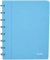 Schrift Atoma A5 rt 5mm 144blz 90gr PP transp ass 1 Stuk-3